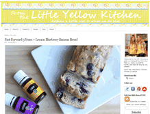 Tablet Screenshot of fromthelittleyellowkitchen.com